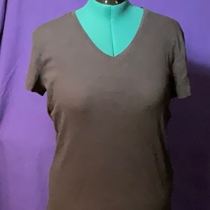 Nicole Miller V-Neck short sleeve women’s tee shirt, size XXL